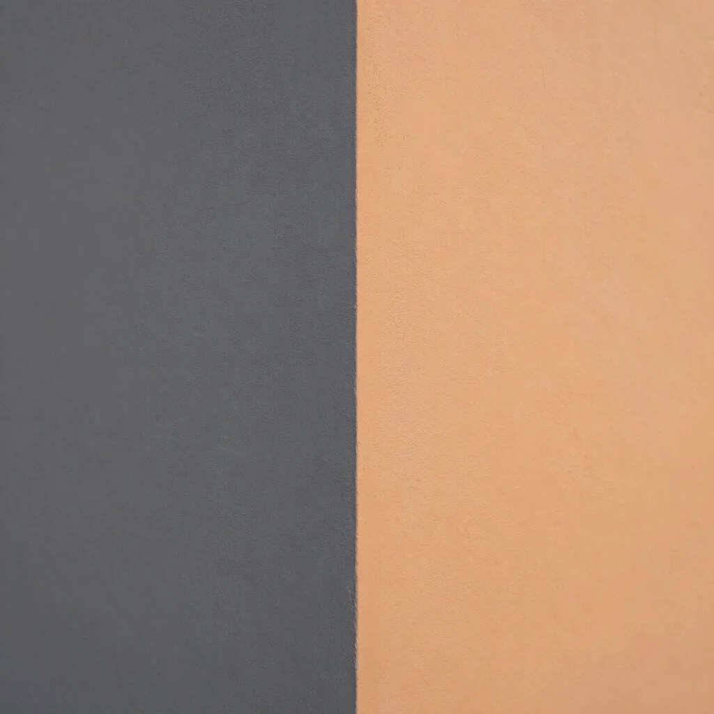 Close-up of a painted wall corner, showing crisp lines and smooth